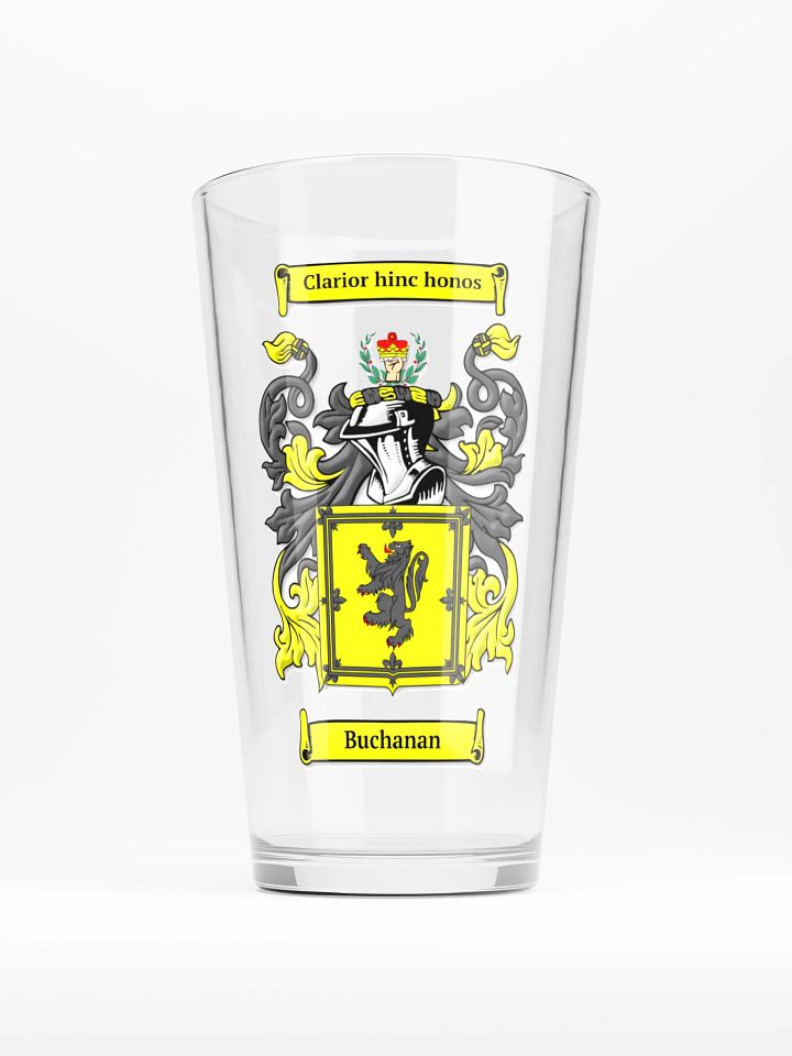 Buchanan Family Crest - Shaker Pint Glass product image (1)