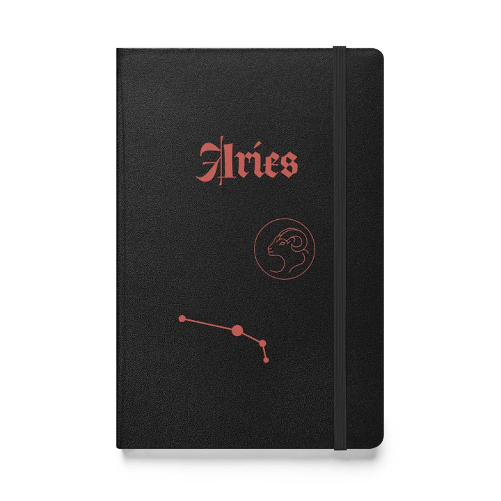 Aries Constellation Hardcover Notebook product image (1)