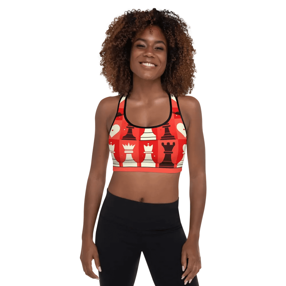 Chess Padded Sports Bra product image (3)