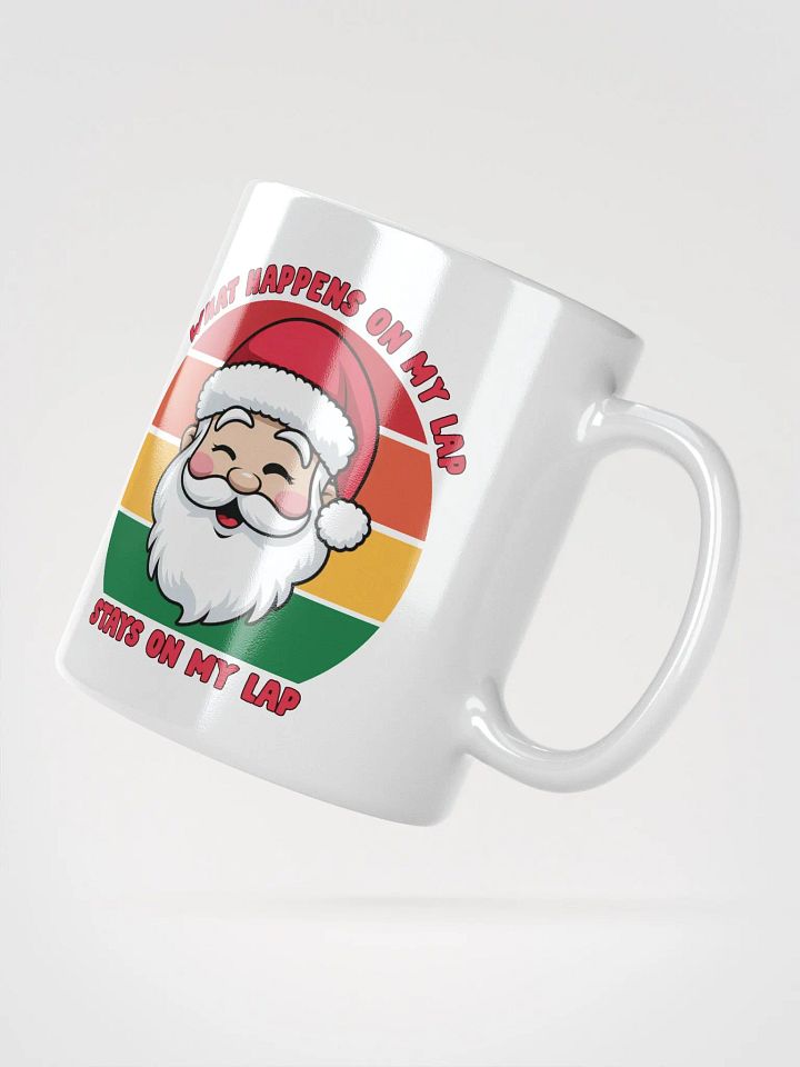 Santa's Lap Retro Mug product image (2)