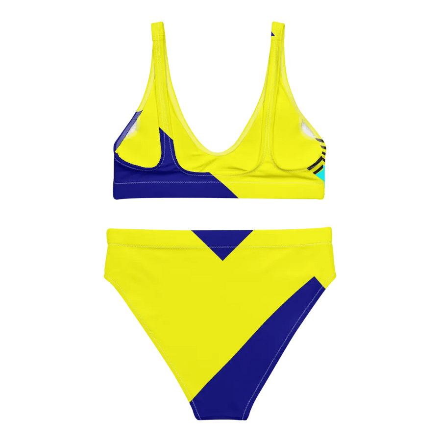 Golden Wave High Waisted Bikini Set product image (8)