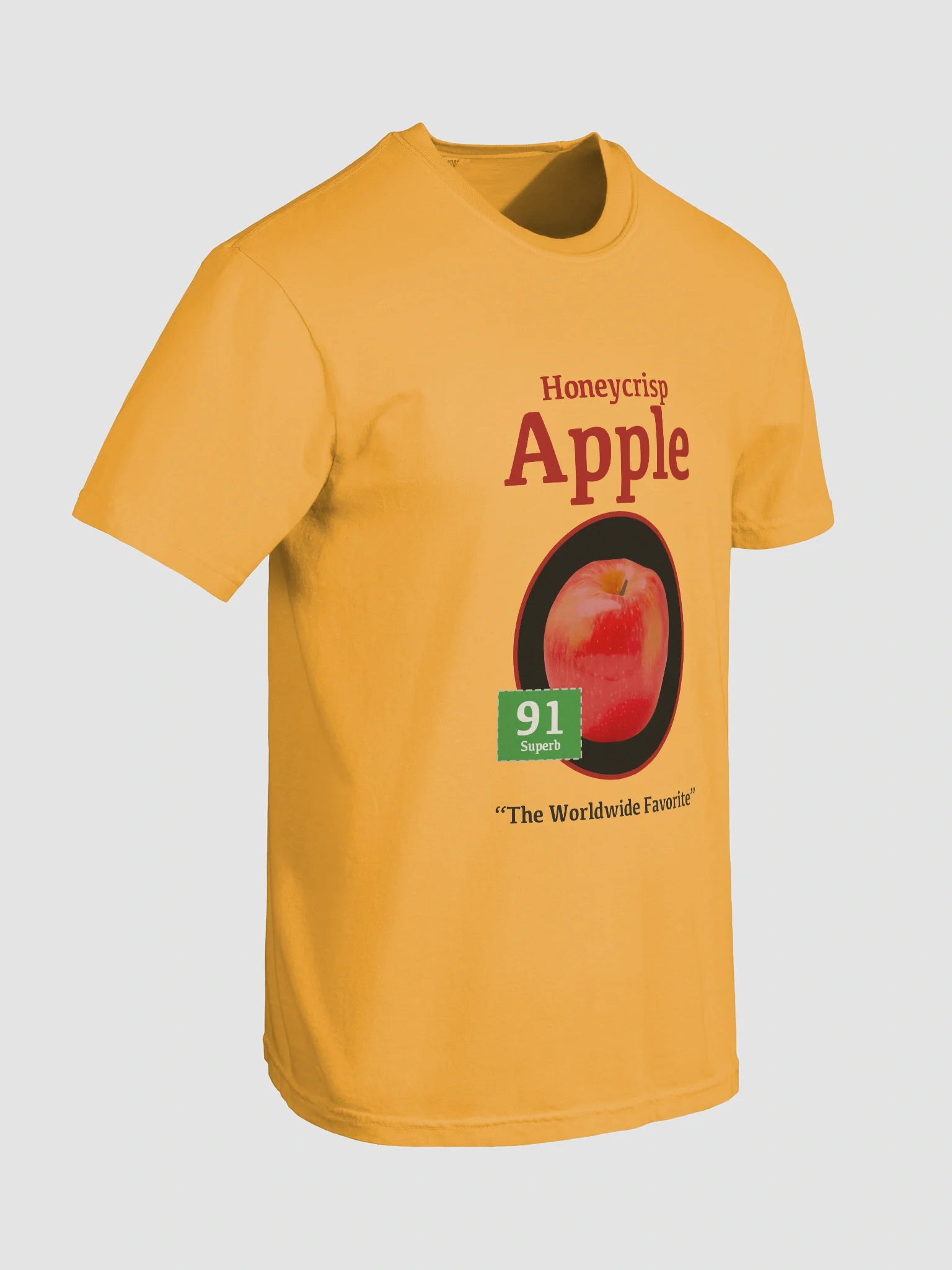 APPLE RANKINGS: HONEYCRISP APPLE T-SHIRT (Regular Fit) product image (105)