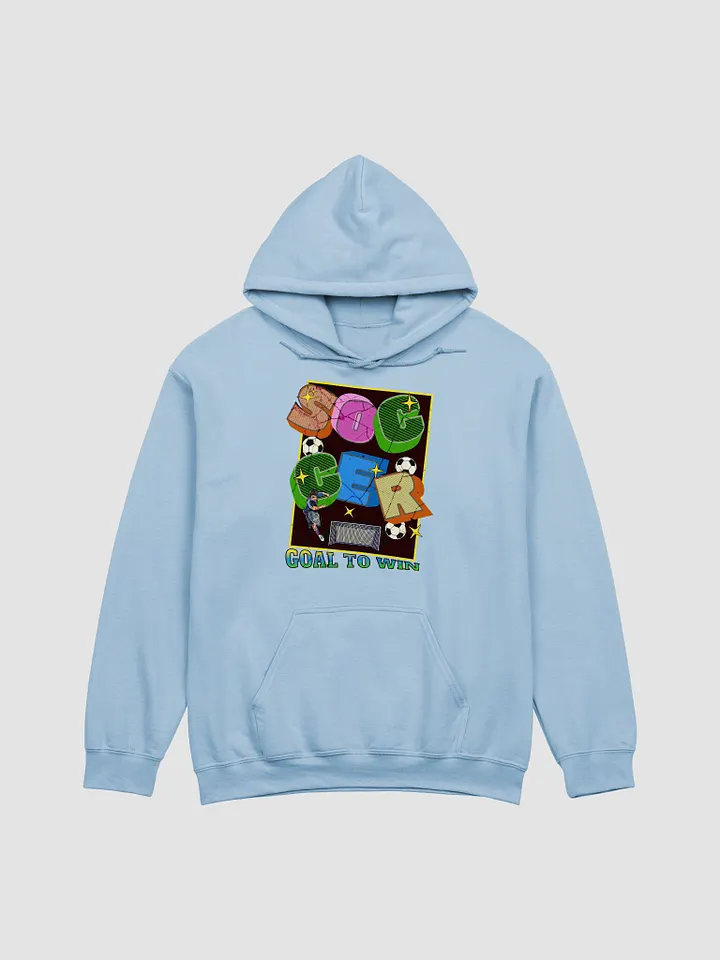 Goal To Win Soccer Star Classic Hoodie product image (7)