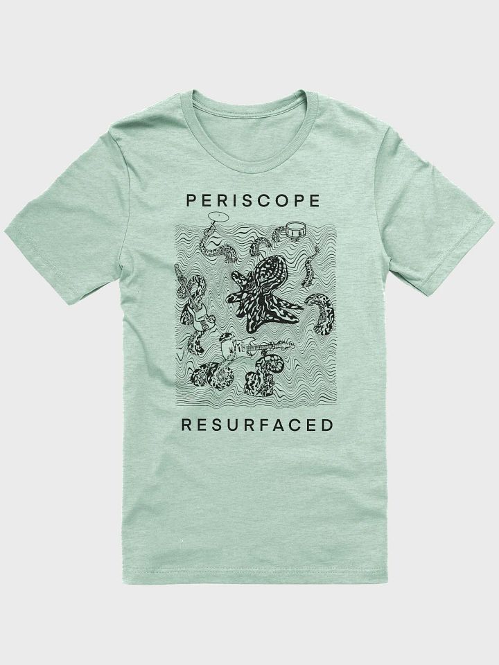 Periscope Resurfaced Black Print Tee (12 Color Options!) product image (1)