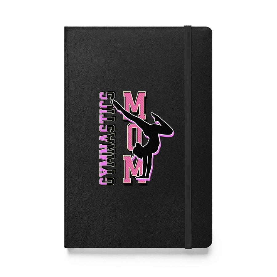 Mom Gymnastics Hardcover Notebook product image (1)