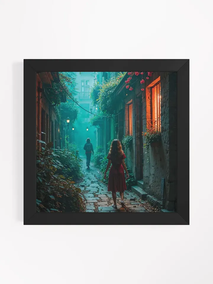 Mystical Alleyway Dreams Framed Print product image (6)