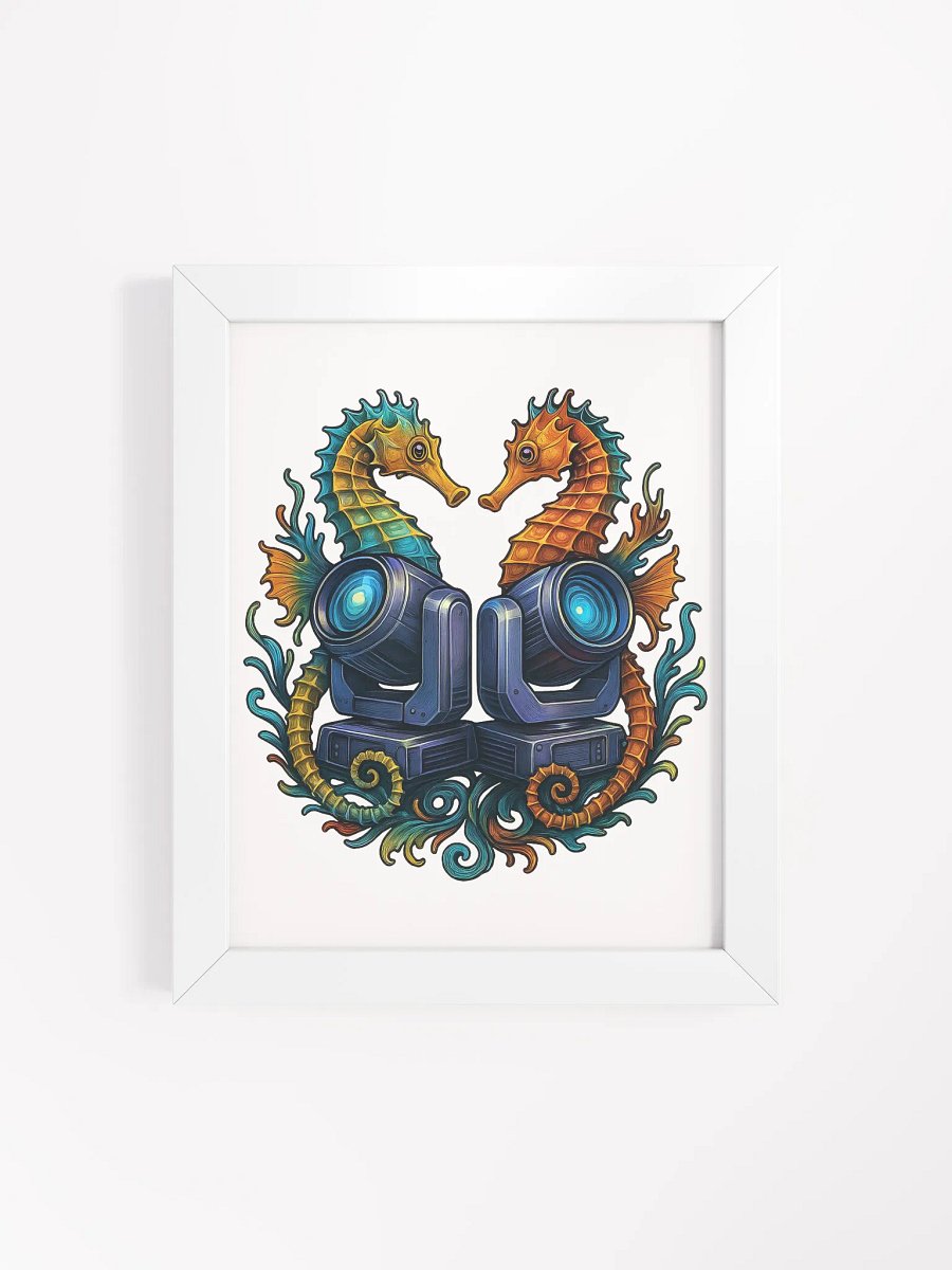 Theatrically Jerry: "Sea Horse Movers" Moving Head LightFramed Poster product image (26)