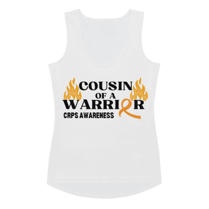 COUSIN of a Warrior CRPS Awareness Tank Top (Women's) product image (1)