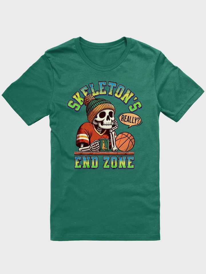 Skeletons End Zone End Zone Basketball Iconic Supersoft Tee product image (13)