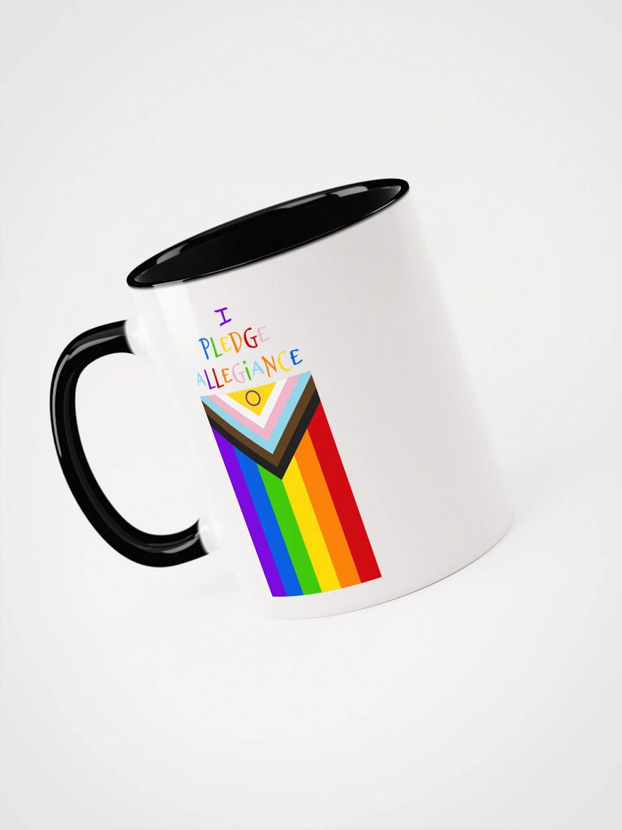 I Pledge Allegiance (Progress Flag) Accent Mug product image (21)