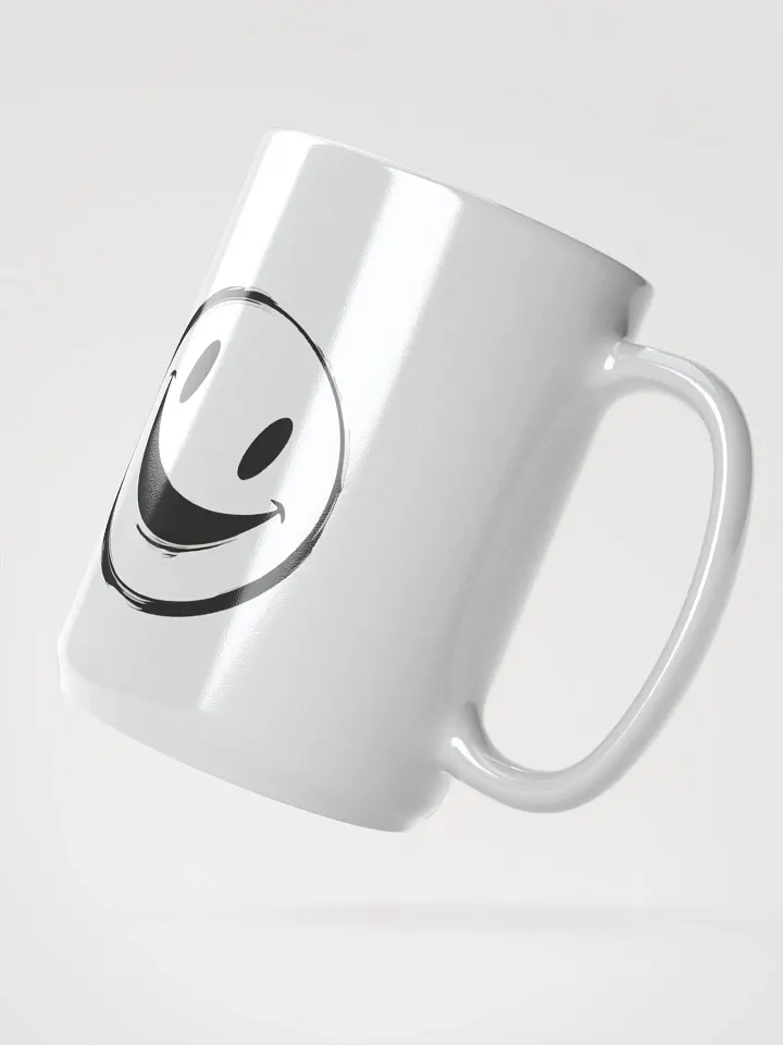 Bold Grin White Mug product image (2)