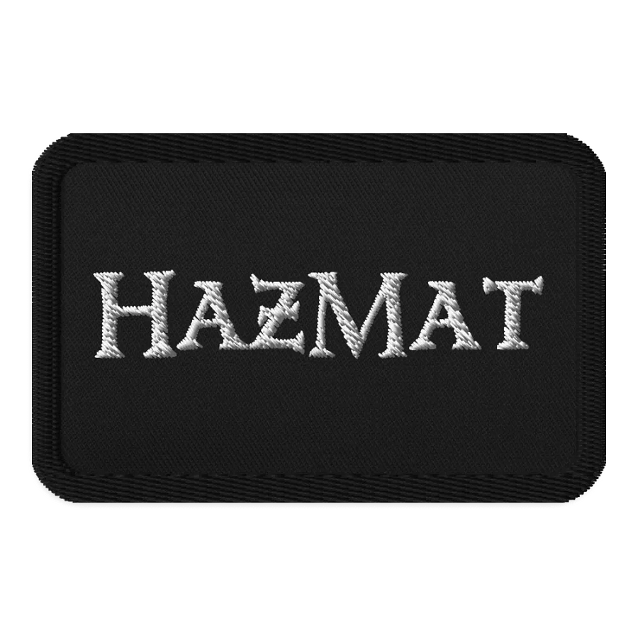 HazMat Name Patch product image (1)