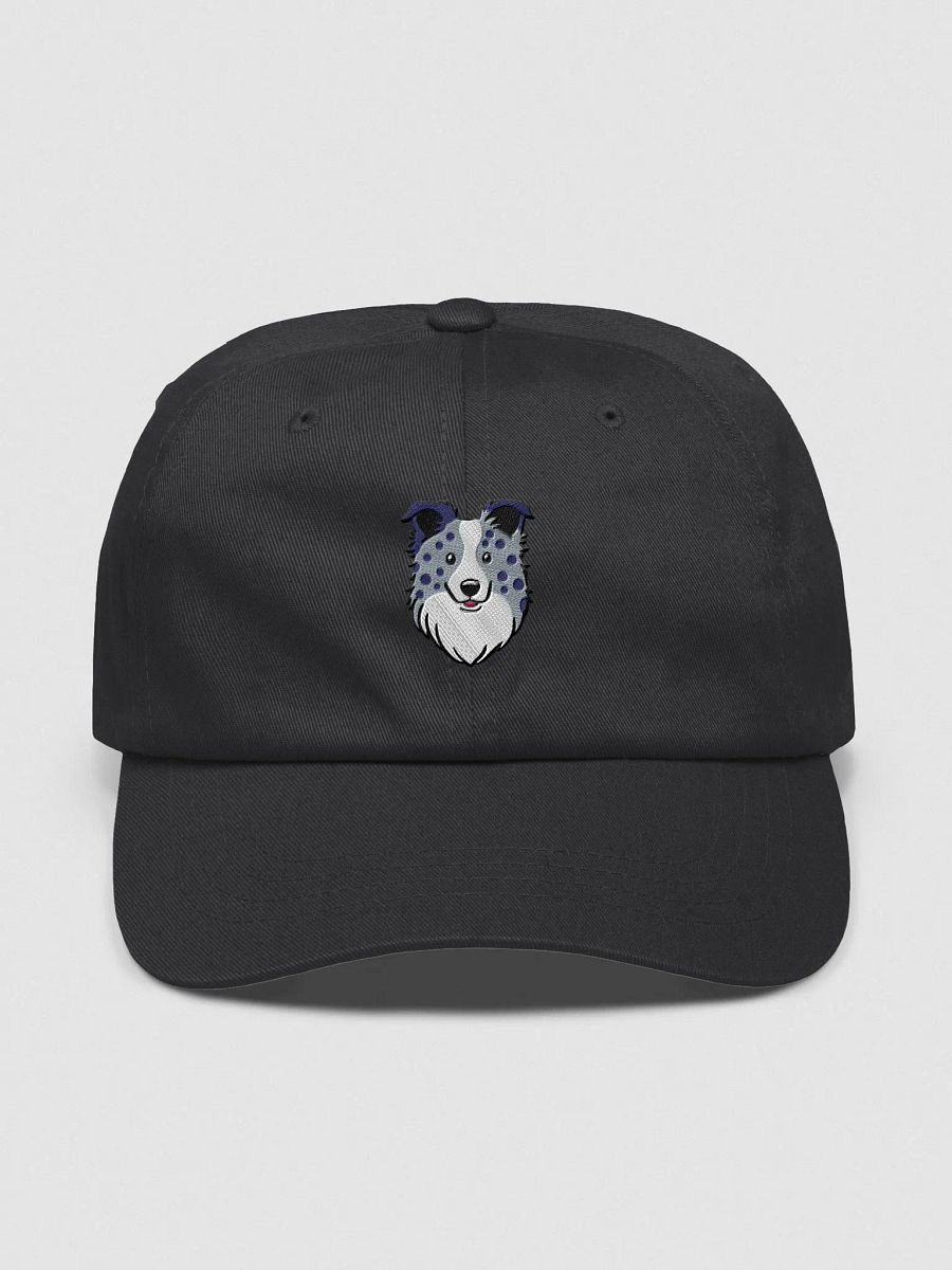 Merle Border Collie Dog Illustration Classic Dad Hat product image (1)
