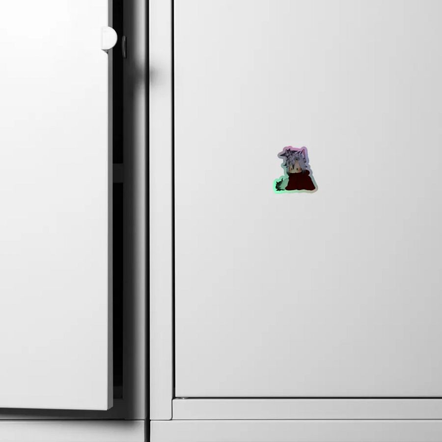 Chibi Angel Holographic Sticker Set product image (6)