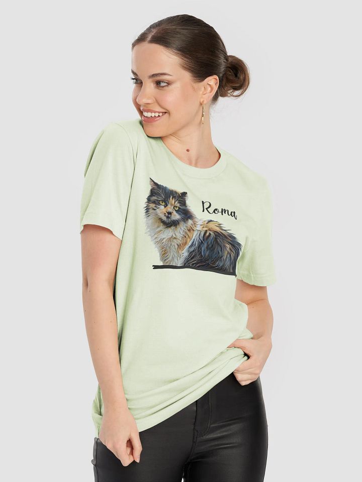YOUR CAT! / T-SHIRT WITH PERSONALIZED NAME II product image (2)