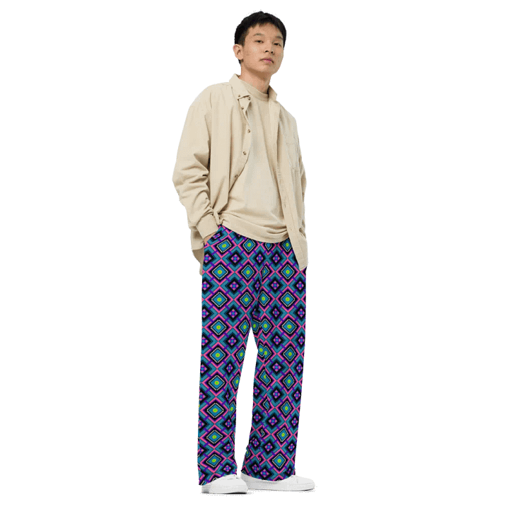 Multi Coloured Unisex Loose Bottoms product image (2)