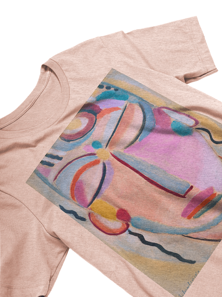 Abstract Modern Expressionist Portrait T-Shirt product image (2)