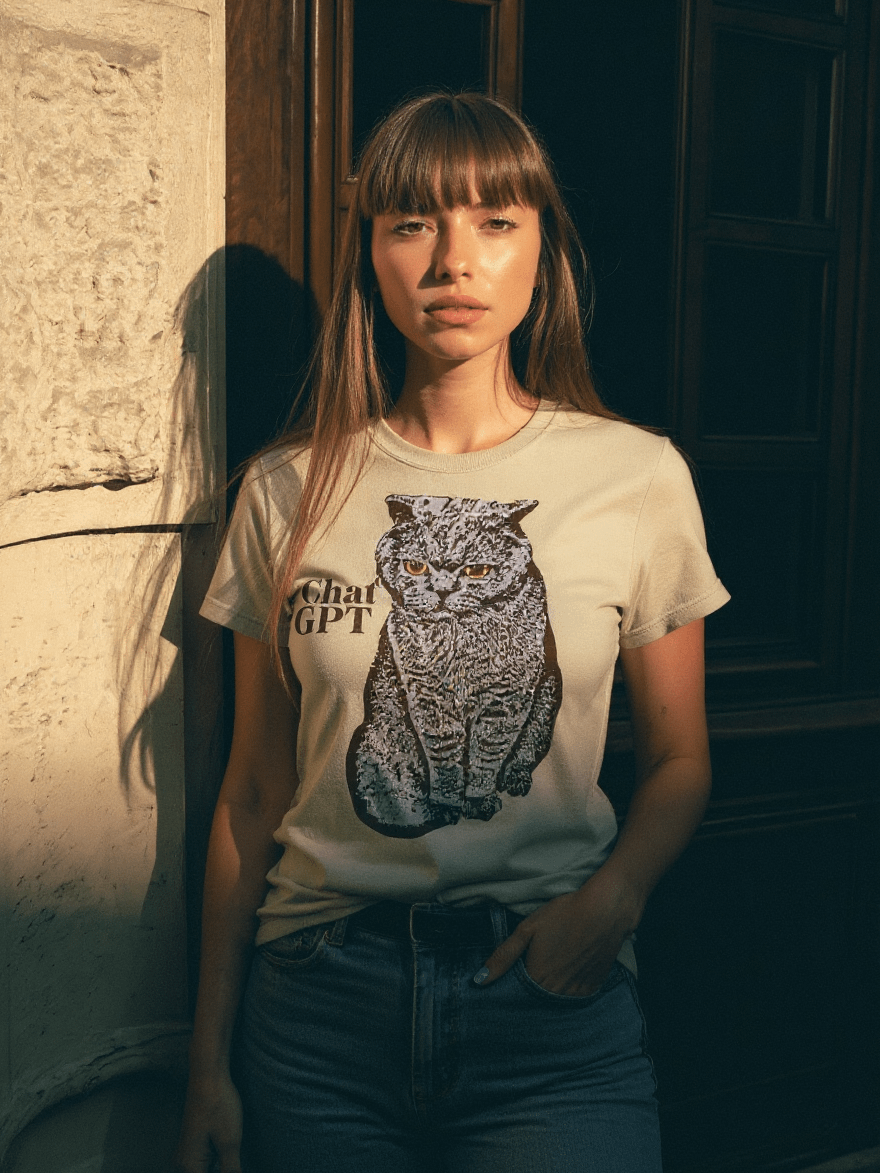 Mystic Feline Vision T-Shirt product image (1)