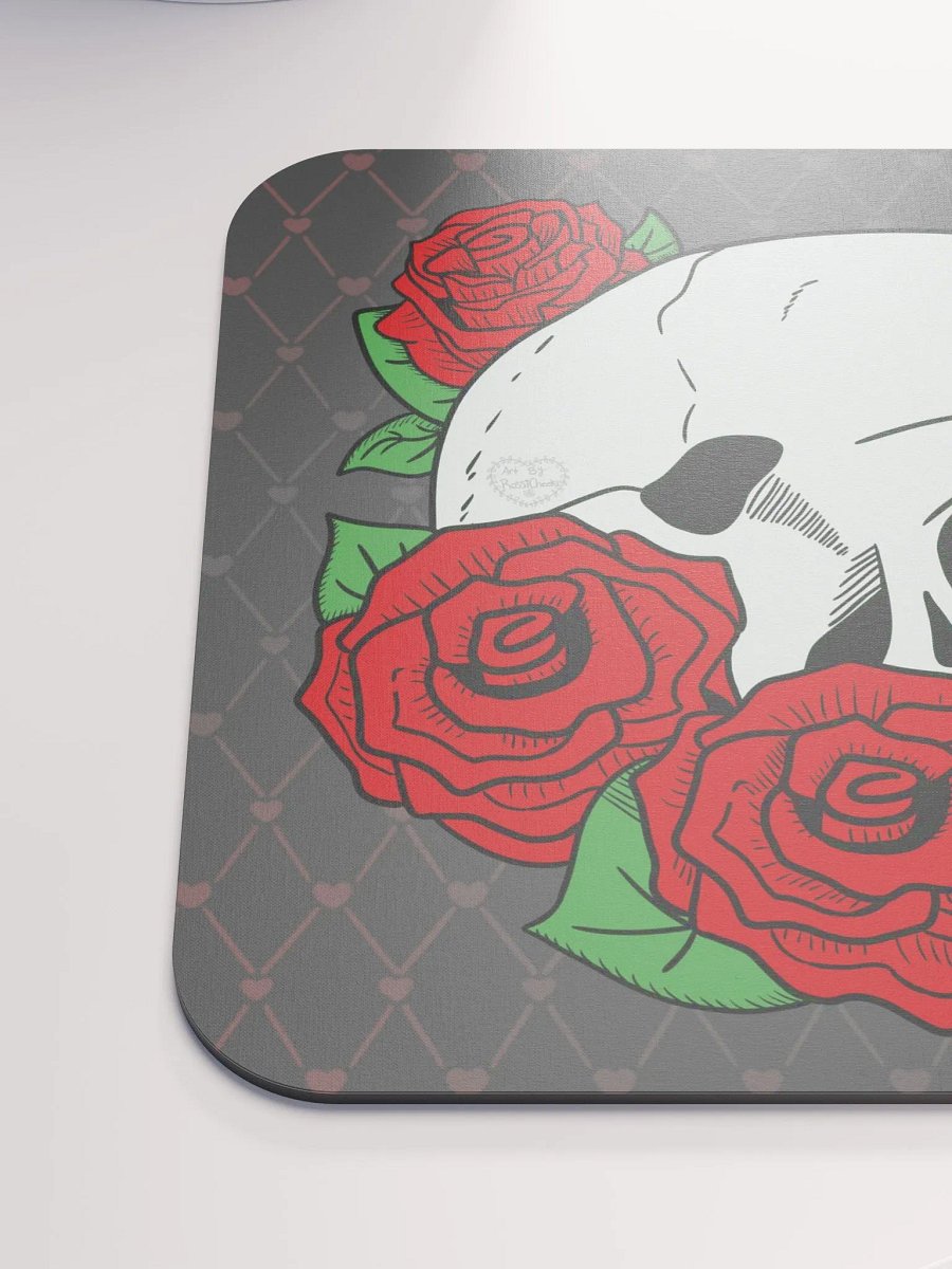 Skull & Roses Mouse Pad product image (5)