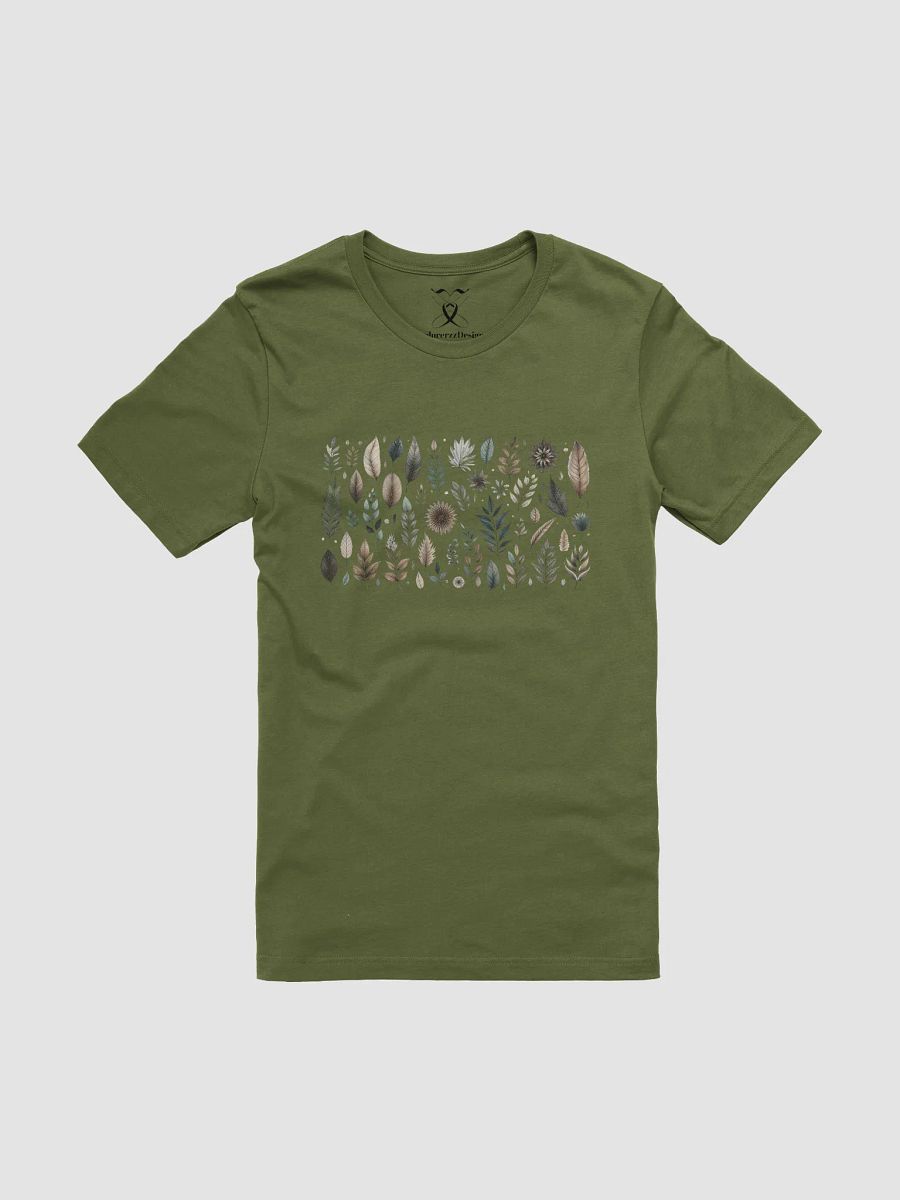 Boho Leaves Graphic Bella+Canvas Unisex Supersoft T-Shirt product image (4)