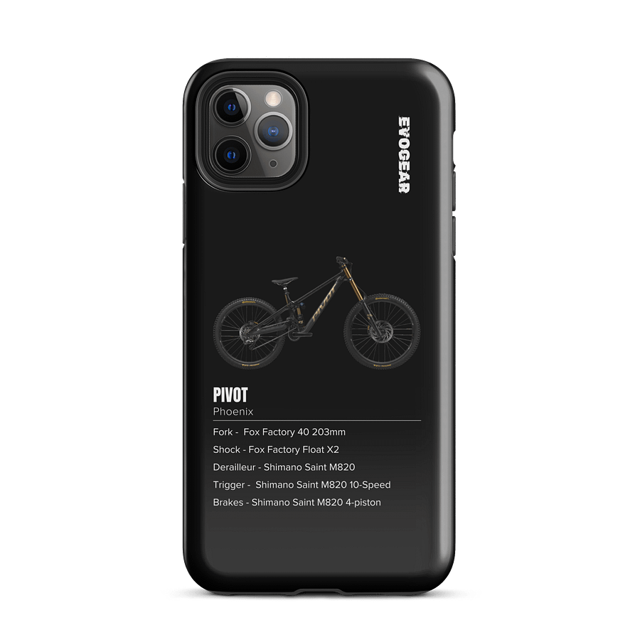 Black Pivot Phoenix iPhone Case product image (51)