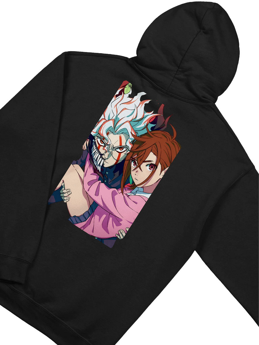 XBOYI x DanDaDan | Hoodie Clásico Momo x Okarun — Amor Sobrenatural product image (4)