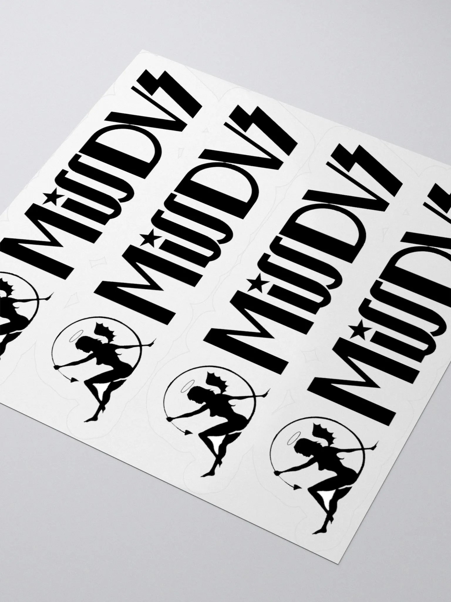MissDVS Halo Logo Stickers product image (1)