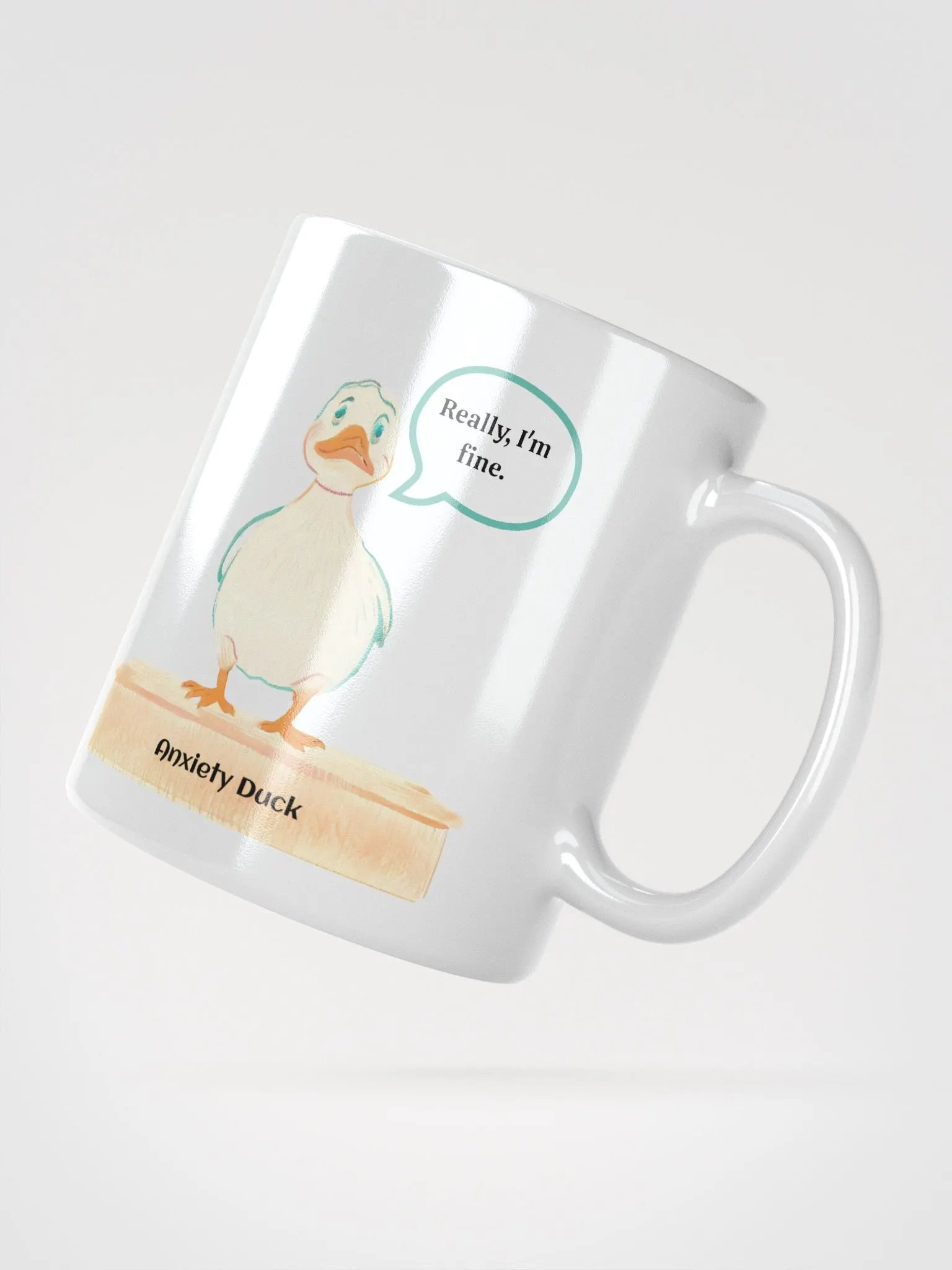 Anxious Quack Mug product image (2)