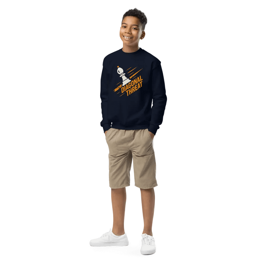 Diagonal Threat - Youth Sweatshirt product image (4)