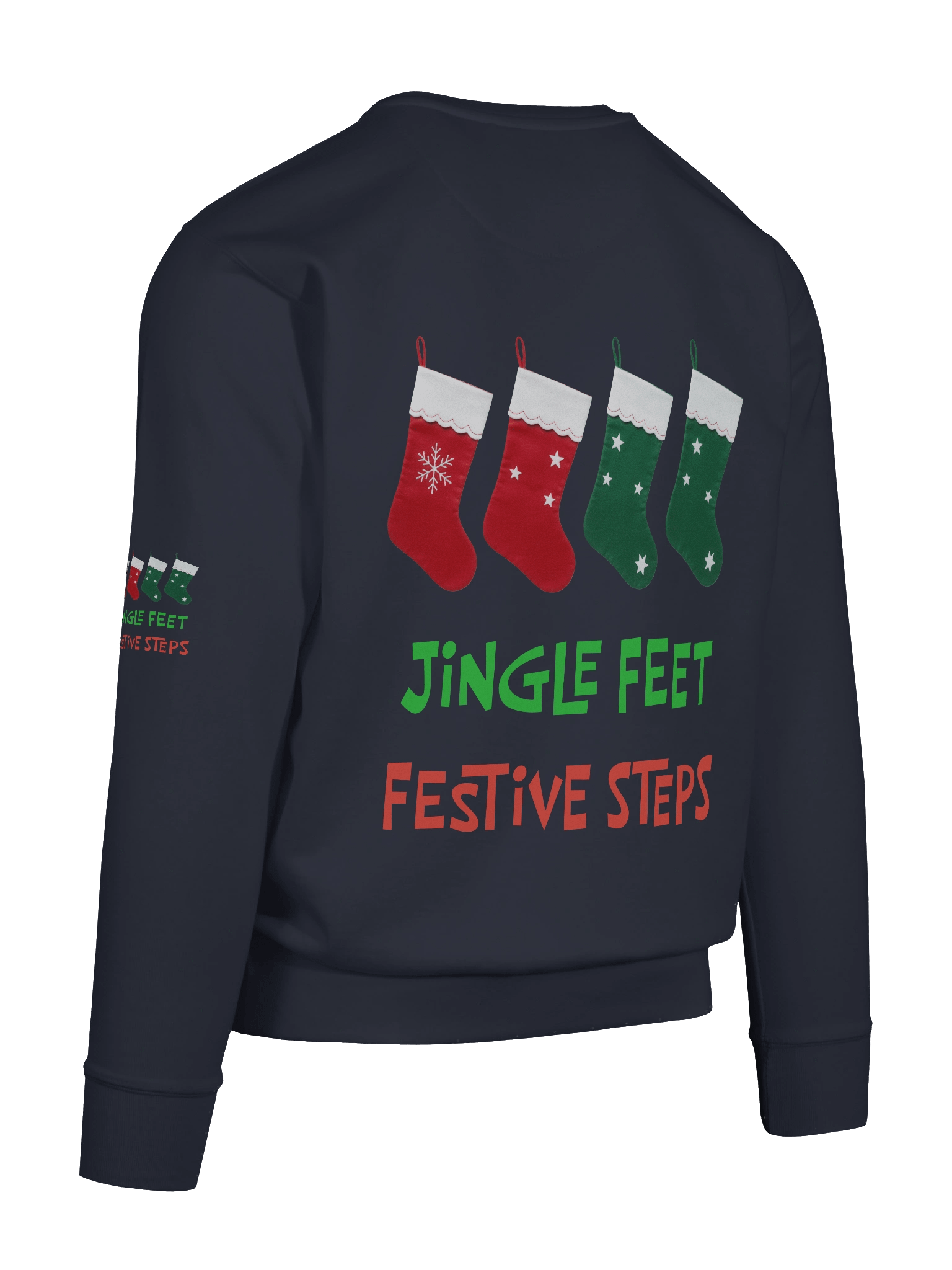 Jingle Feet Festive Christmas Sweatshirt product image (122)