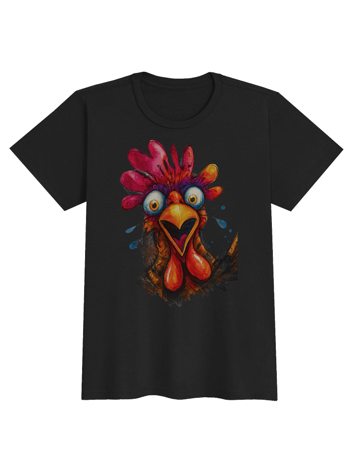 Surprised Rooster Women's Softstyle T-Shirt product image (3)