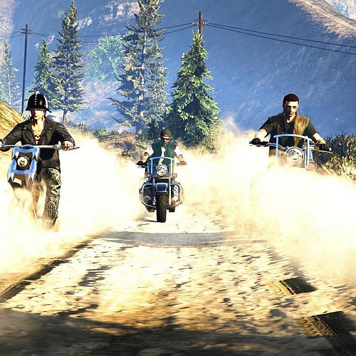 @martyrs.mc, @thetrailwarriors, @hell_riders_mc_818 and @departed_souls_official charging through the dust on their iron hors...