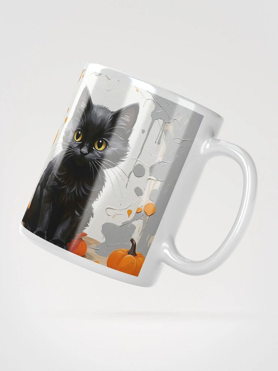 Lunas Lurk Black Cat Mug product image (5)