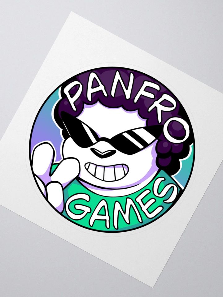 PanFro Games Sticker Original product image (2)