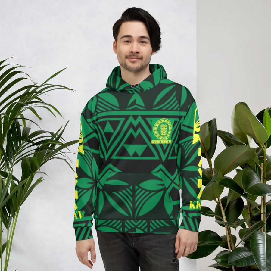 Geometric TATAU TIARE & TIKI Unisex Hoodie product image (4)