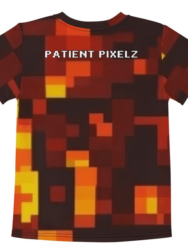 Patient PixelZ Kids T-Shirt (Pixel Embers) product image (6)