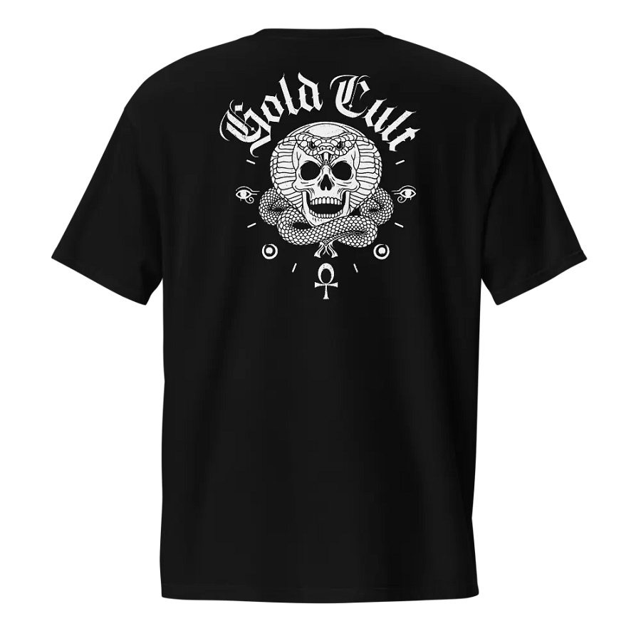 Gold Cult White Logo (front and back) product image (1)