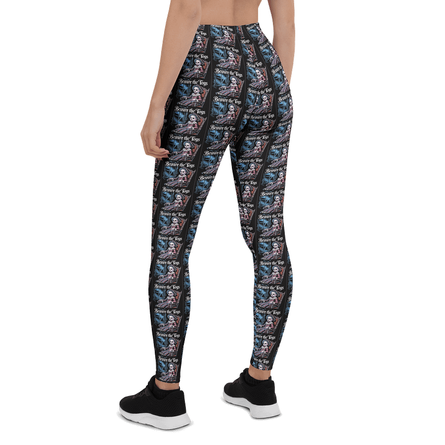Midnight Veil Designs Beware the Toys Gothic Fantasy Women's All-Over Print Leggings (XS-XL) product image (3)