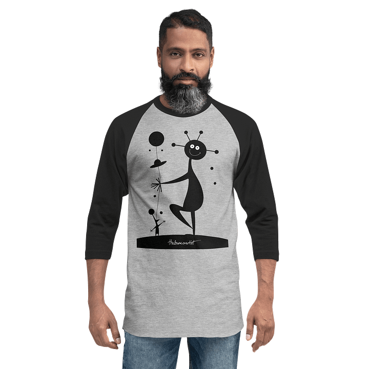 Tultex Fine Jersey Raglan Tee product image (2)