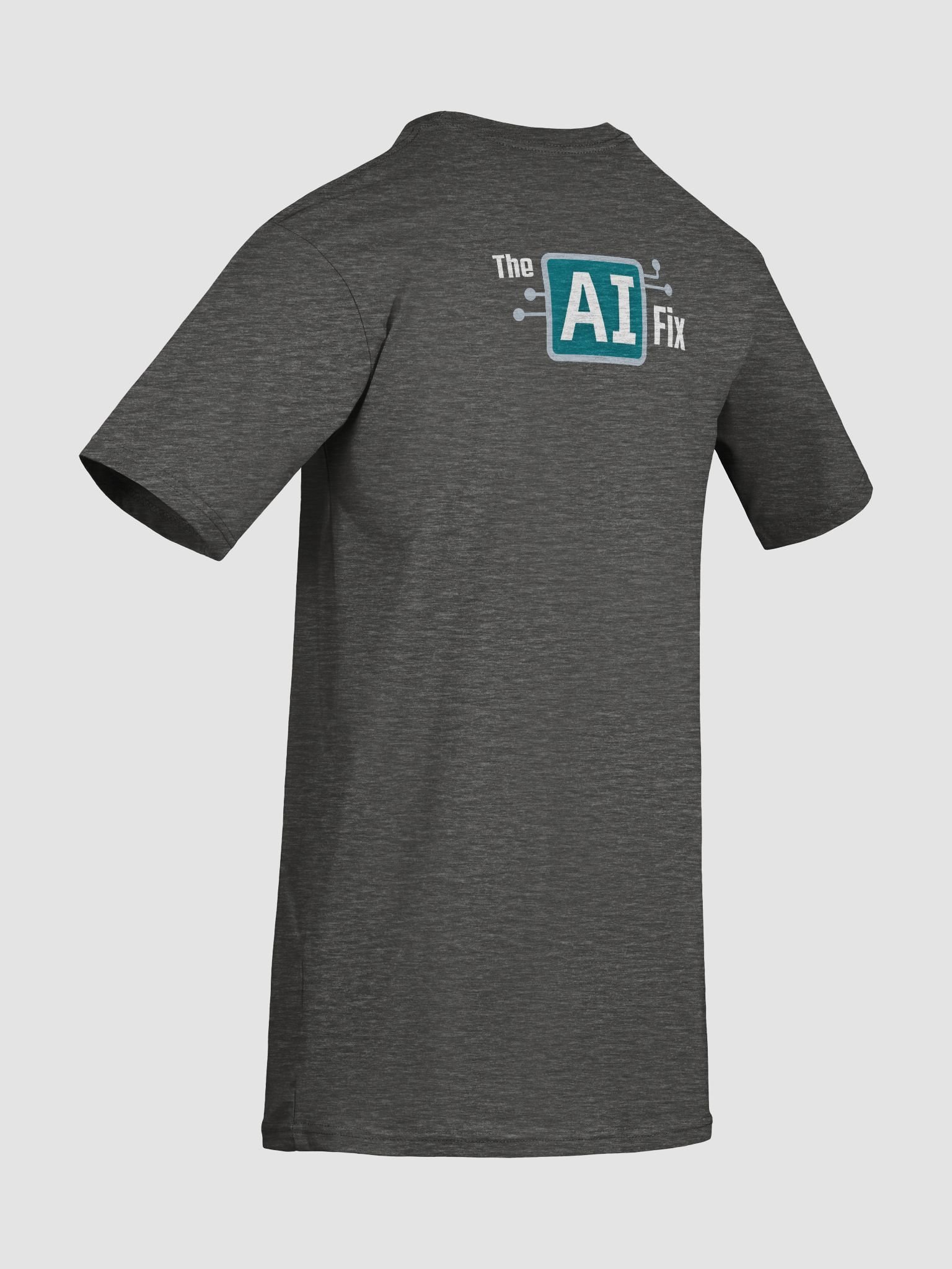 The AI Fix T-shirt (front and back logo) product image (10)
