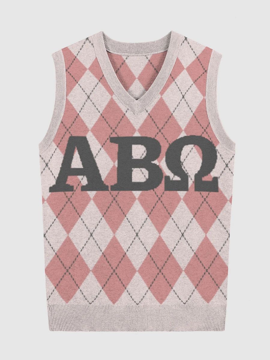 ABΩ Sorority - Knitted Vest product image (1)
