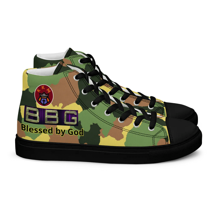 Camouflage BBG High Tops - Black Soles product image (2)