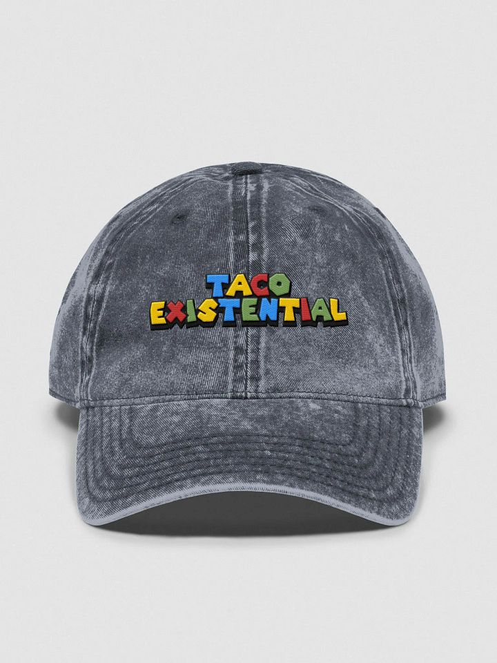 NintenBro Embroidered Denim Cap product image (1)