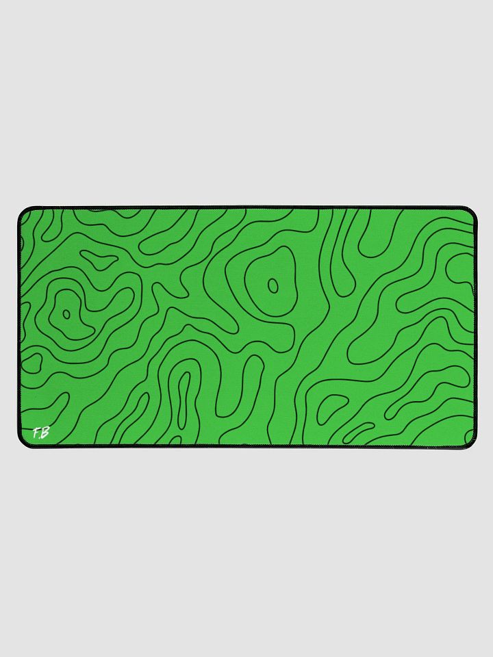 Lime Green topo mousepad product image (1)