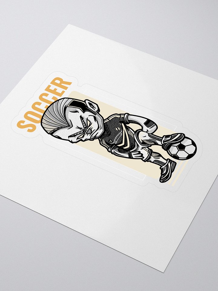 Soccer Star Kiss Cut Stickers product image (1)