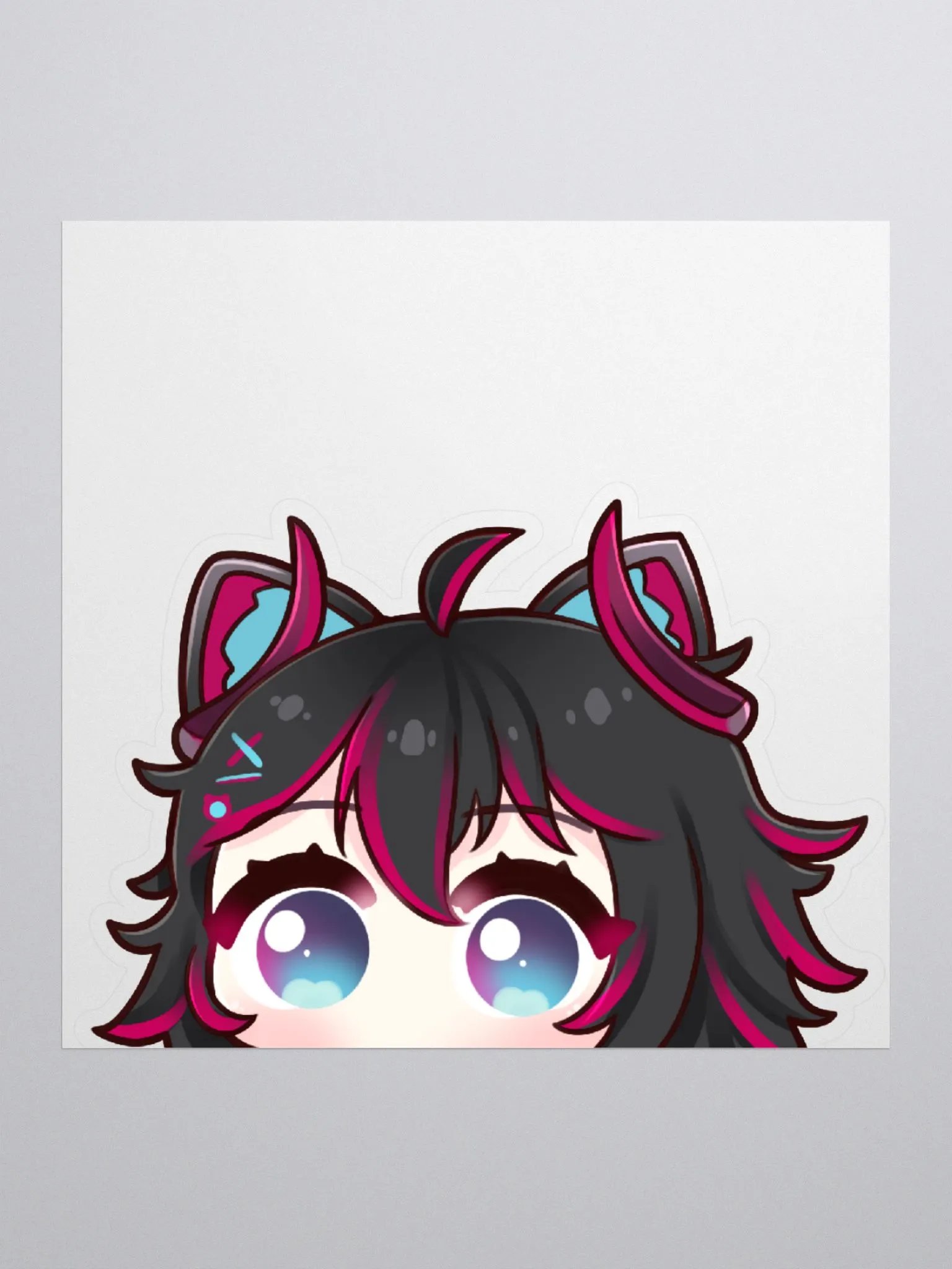 AikoComma Peek Sticker product image (2)