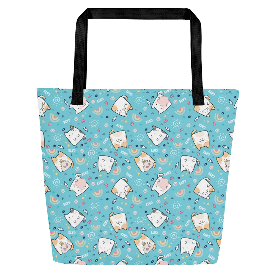 Whimsical Cat Paradise Tote Bag product image (7)