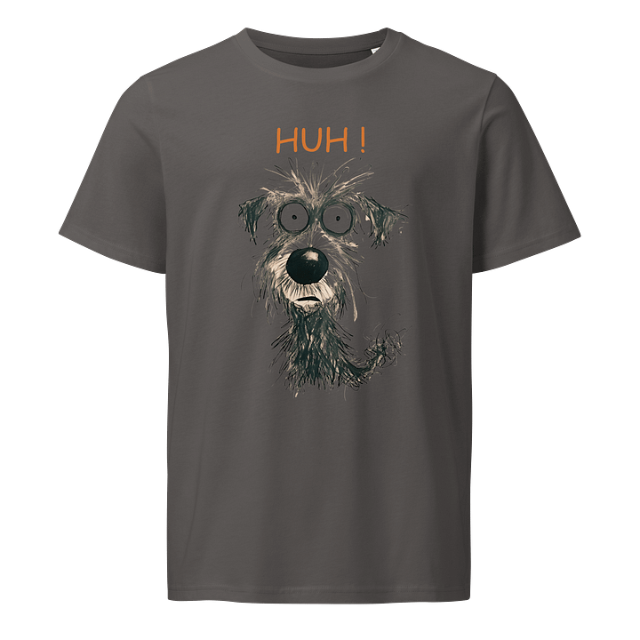 Expressive HUH! Dog Unisex Organic Tee product image (3)