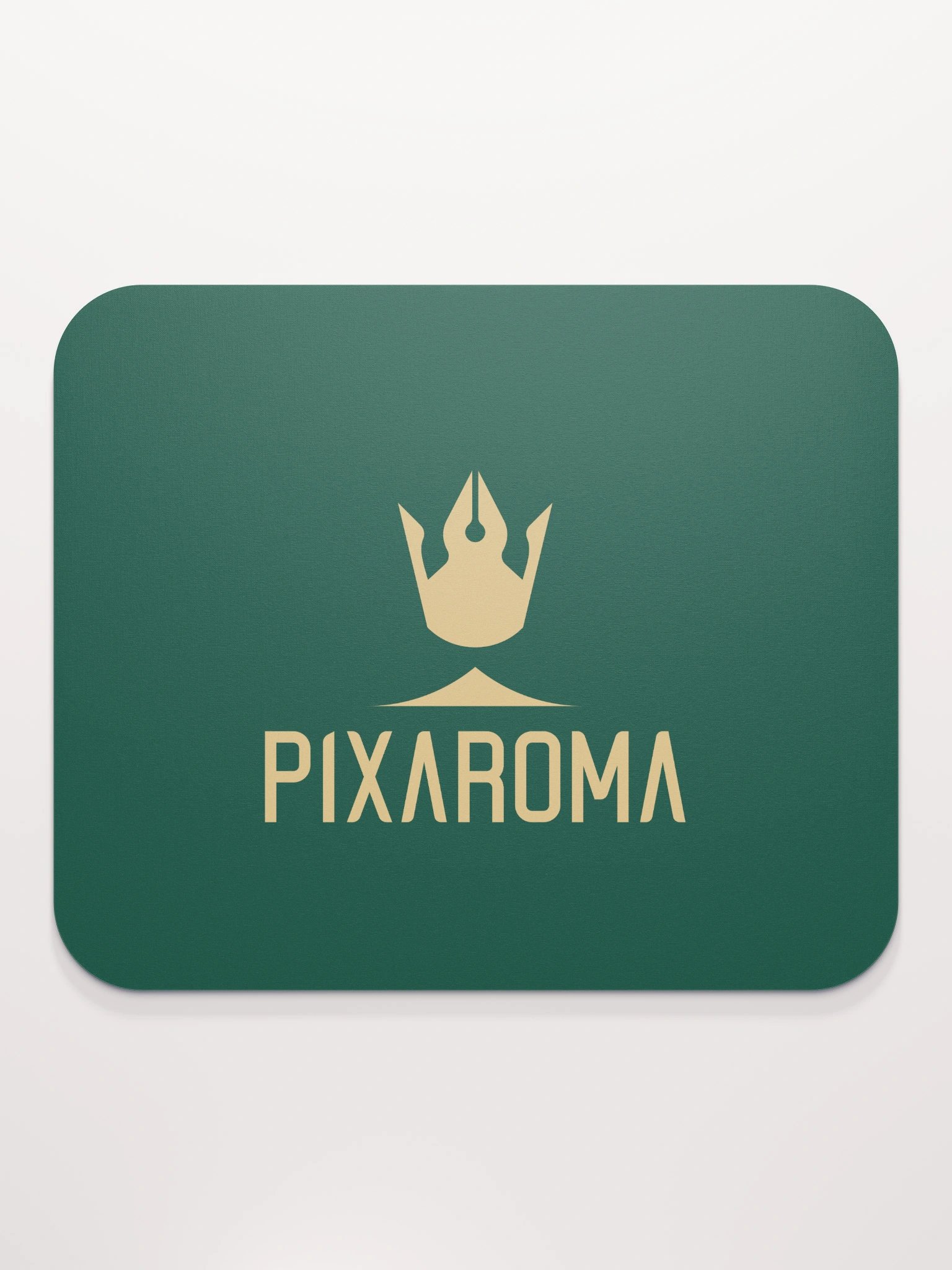 Pixaroma Gold Logo Mouse Pad (Green Edition) product image (2)