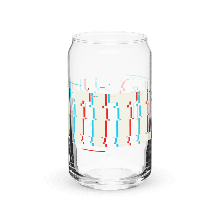 UNTITLED 16OZ GLASS WITH LID product image (2)